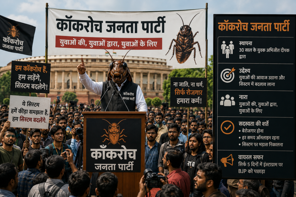 कॉकरोच जनता पार्टी