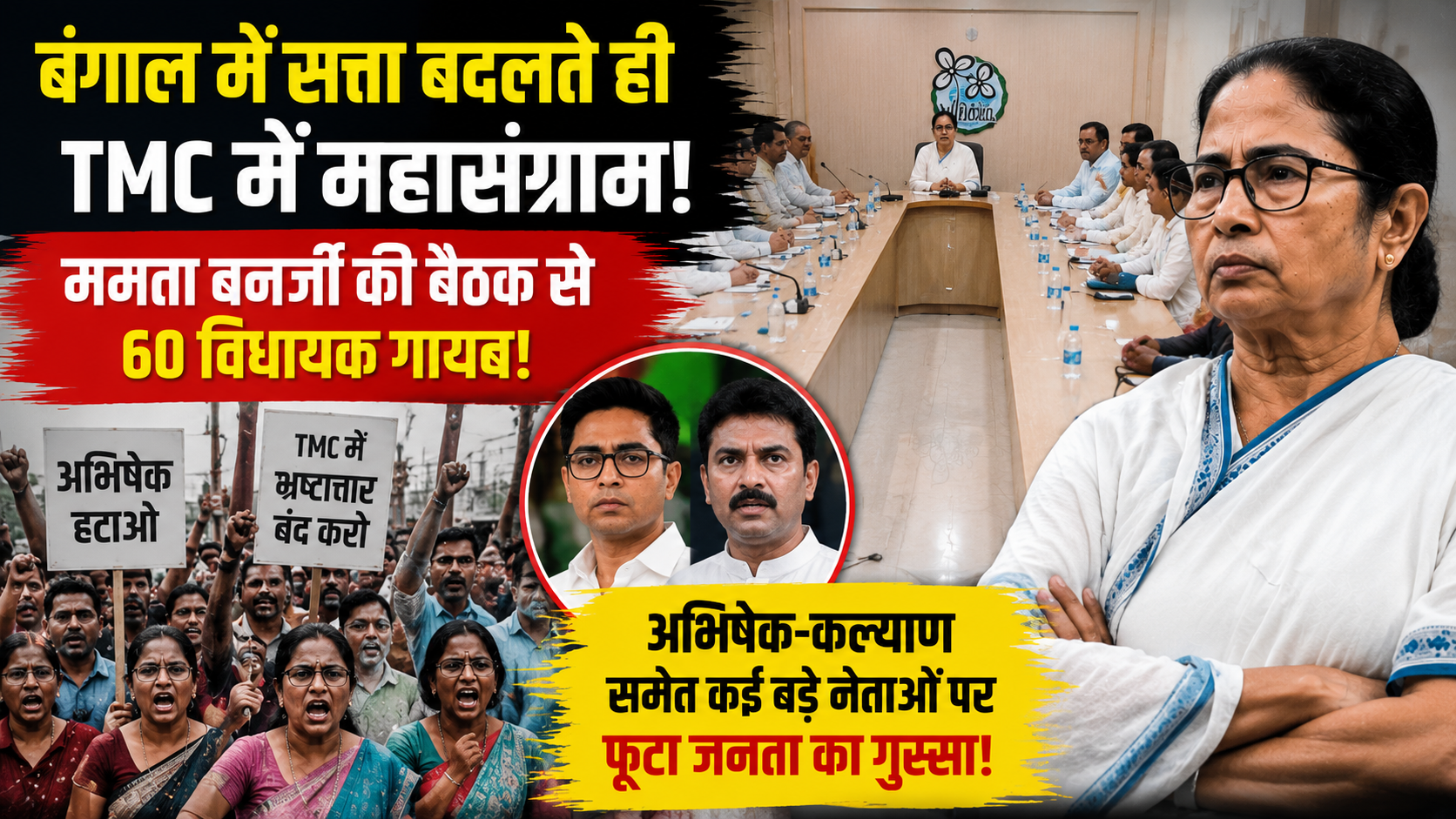 TMC crisis in Bengal Hindi